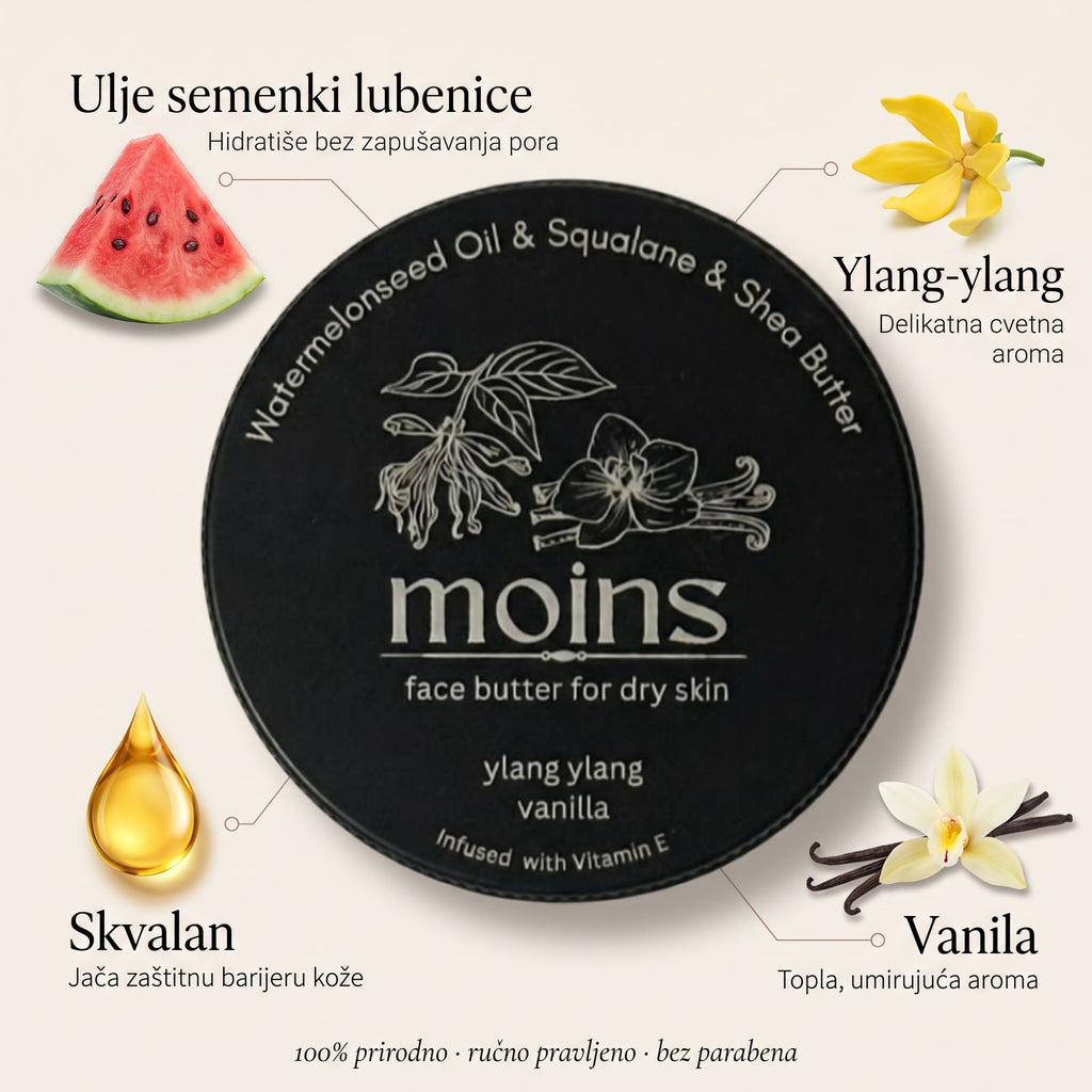 Face Butter for Dry Skin 30ml – sastojci