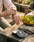 St. John`s Wort Hand Balm 40ml – nanošenje u bašti